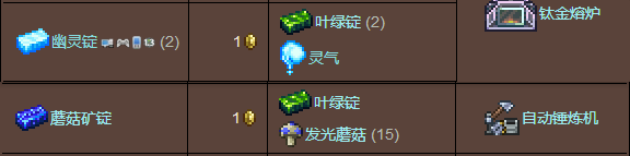 泰拉瑞亚矿物排序是什么样的？[泰拉瑞亚]