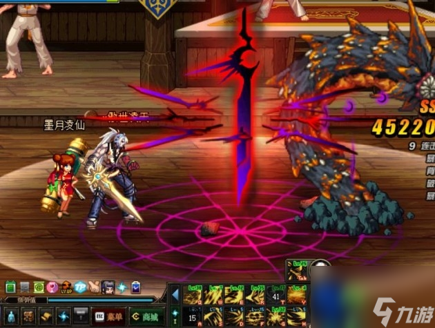 dnf黑暗武士技能加点组合2023（地下城手游黑暗武士刷图教程）