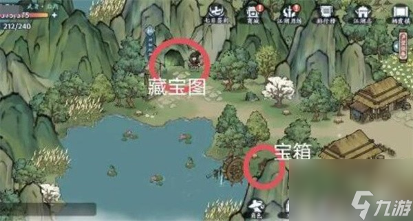 《方寸对决》栖霞镇江湖志宝箱在哪里介绍