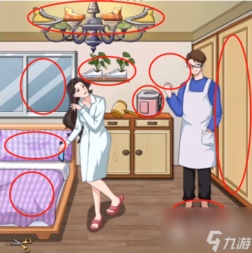 《爆梗找茬王》金屋藏鞋通关攻略