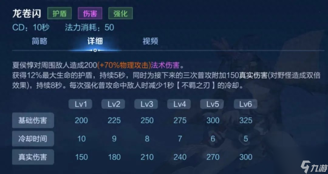 王者荣耀夏侯惇打法和技巧 三烧血手流夏侯惇彻底火了