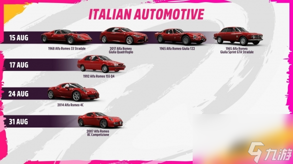 《极限竞速地平线5》意大利轿车节介绍