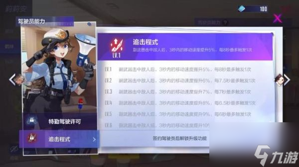 机动都市阿尔法莉莉安驾驶员能力是什么 机动都市阿尔法莉莉安驾驶员能力介绍