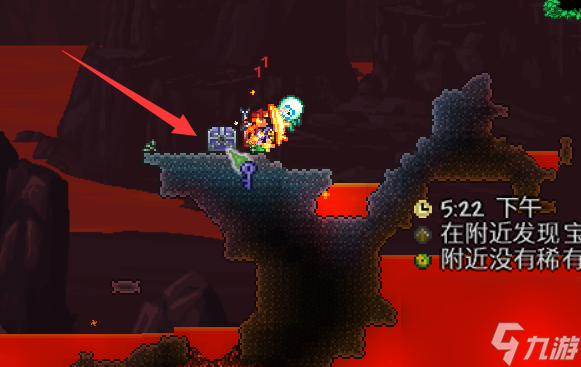 泰拉瑞亚地狱宝箱钥匙哪里拿？[泰拉瑞亚]
