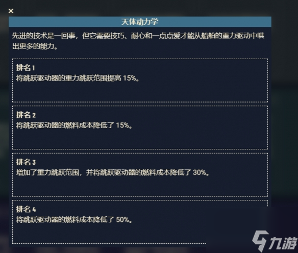 《星空》游戏角色技能介绍