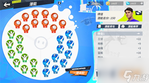 《全明星街球派对》傅值潜能推荐