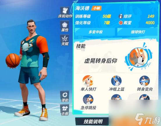 全明星街球派对初始球员选择推荐