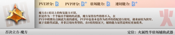 《幻塔》否决立方怎么样 否决立方武器节奏榜详解