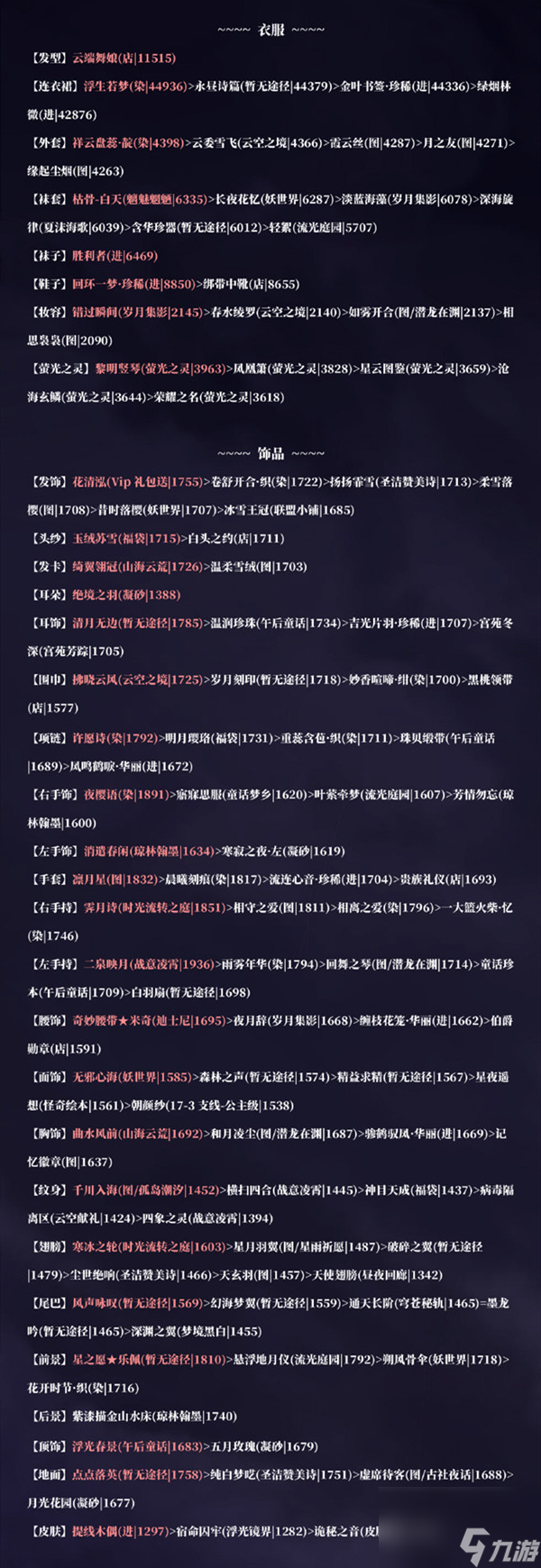 奇迹暖暖古堡舞会完美搭配参考攻略，月下幽舞第一关套装选择推荐