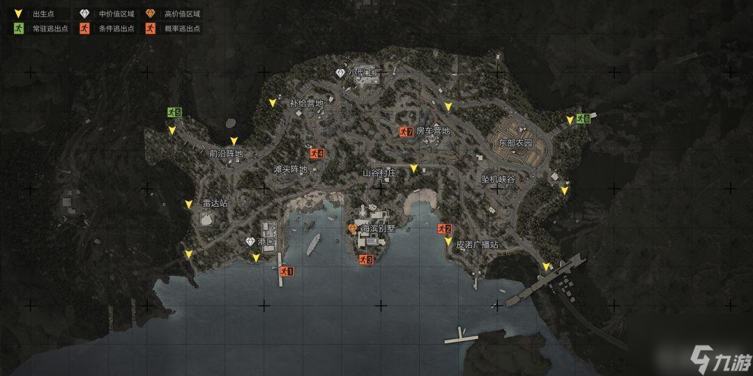暗区突围山谷地图应该怎么玩？