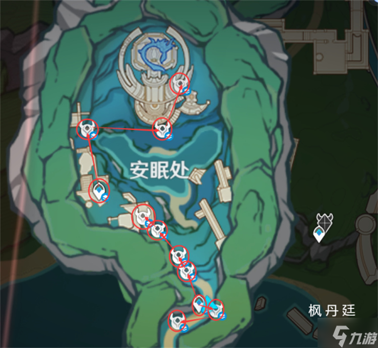 原神苍晶螺采集路线攻略