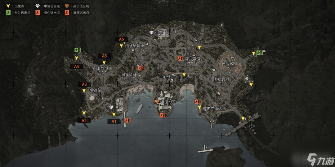 暗区突围山谷地图应该怎么玩？