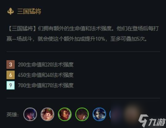 云顶之弈s4天选三国猛将阵容怎么搭配？