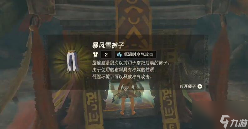 塞尔达传说王国之泪暴风雪套怎么获得