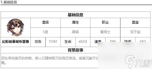 第七史诗幻影的泰妮布里雅怎么样-暗法强度解析一览