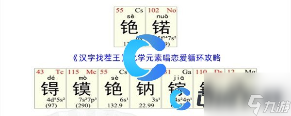 《汉字找茬王》化学元素唱恋爱循环通关攻略