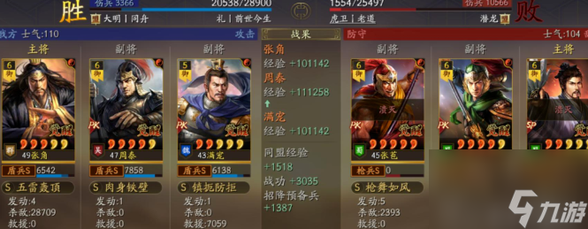 三国志战略版张角周泰满宠 张角顶级配置阵容