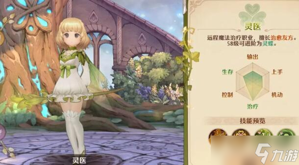 森之国度职业推荐