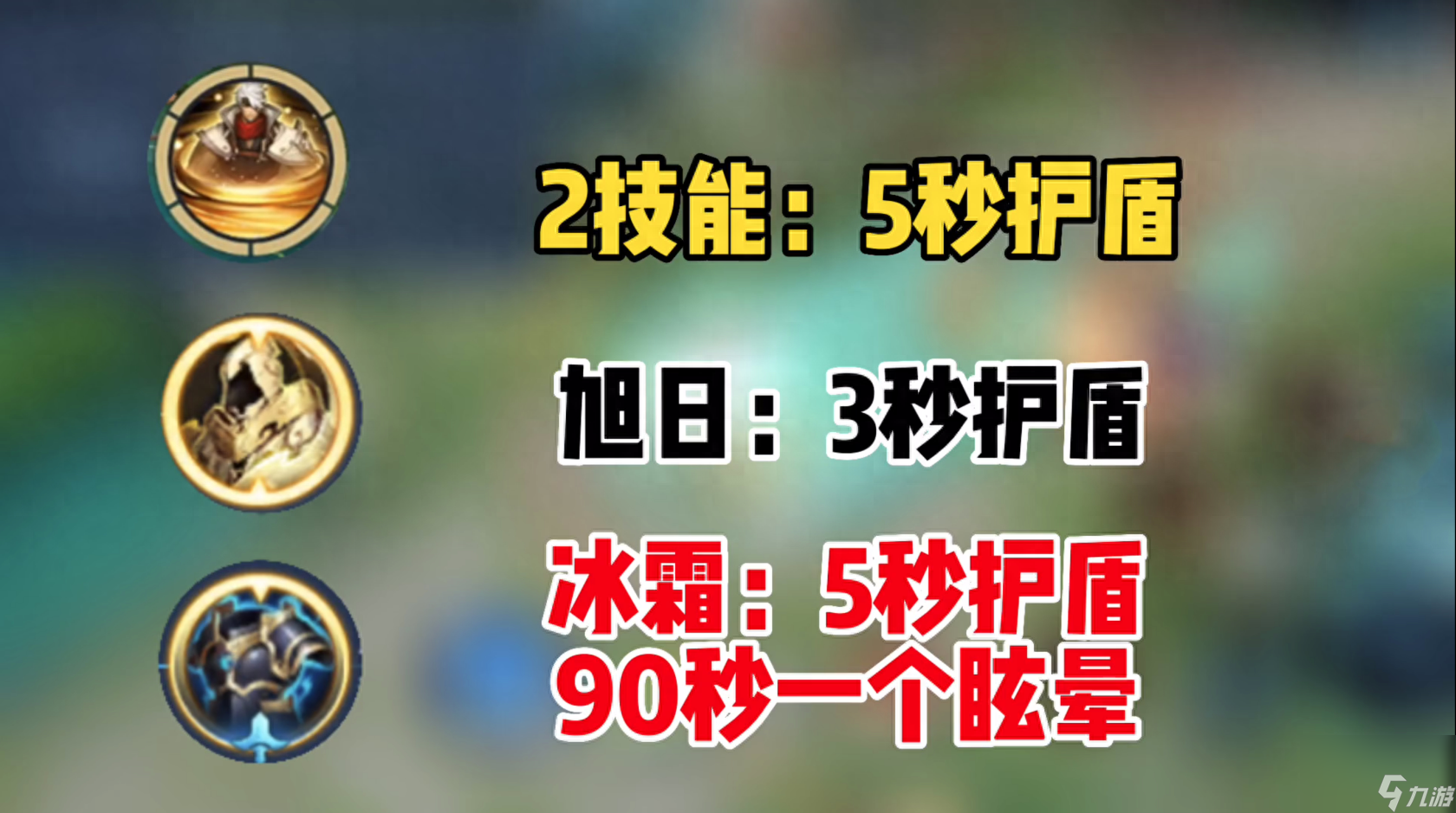 王者荣耀夏侯惇出装铭文 无限护盾流夏侯惇