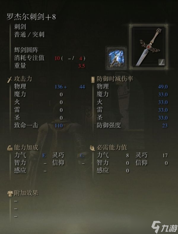 艾尔登法环罗杰尔刺剑怎么获得