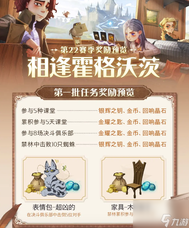 哈利波特：魔法觉醒新赛季奖励一览