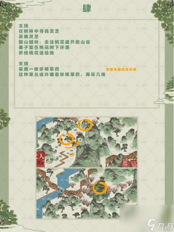 江南百景图鸡鸣山井宿下攻略 鸡鸣山井宿下怎么开