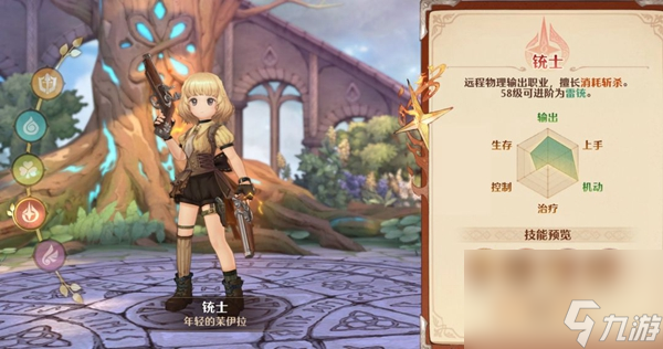 森之国度新手职业推荐