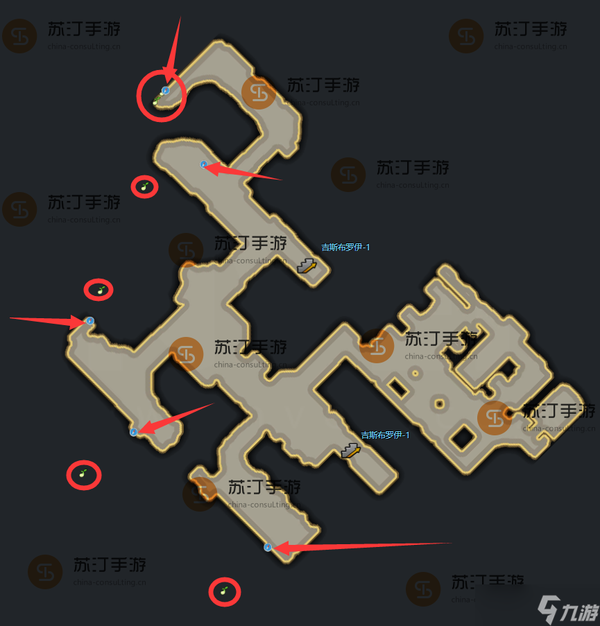 命运方舟吉斯布罗伊摩可可位置一览