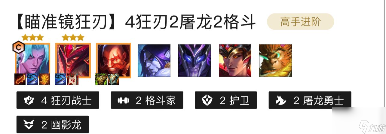 云顶之弈s7.5狂刃战士阵容怎么搭配？[云顶之弈]