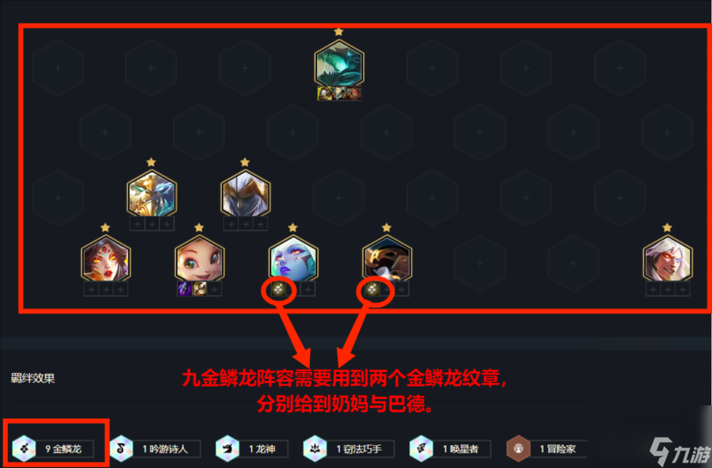 云顶之弈S7金鳞龙阵容有哪些？[云顶之弈]