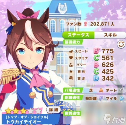 闪耀优俊少女s级别马分数介绍