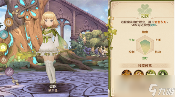 《森之国度》灵医技能是什么