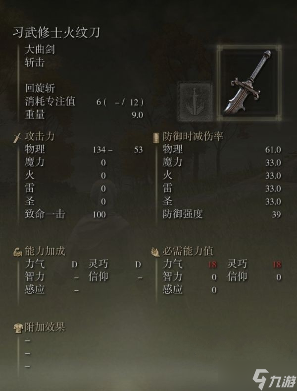 艾尔登法环习武修士火纹刀怎么获得