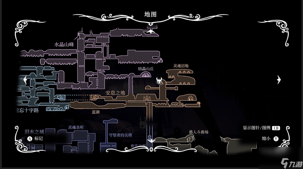 空洞騎士蒼白礦石位置圖解-空洞騎士蒼白礦石位置圖文攻略