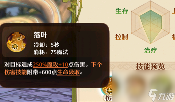 《森之国度》灵医技能是什么