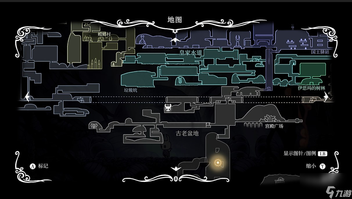 空洞騎士蒼白礦石位置圖解-空洞騎士蒼白礦石位置圖文攻略