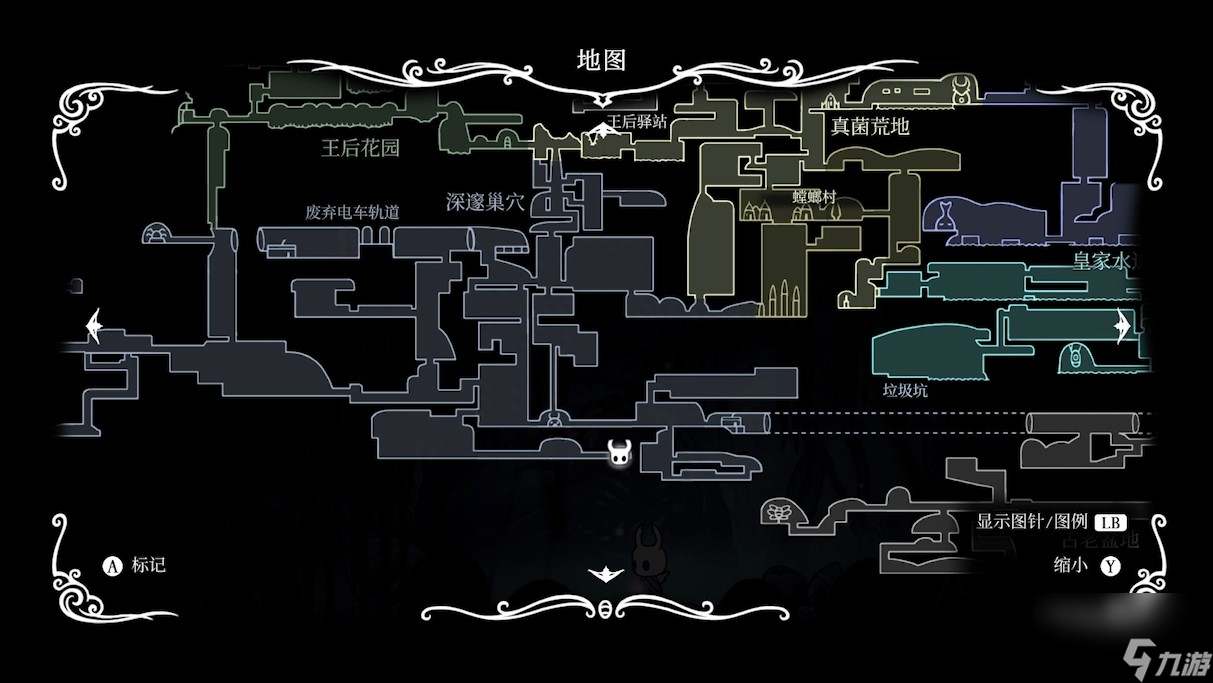 空洞騎士蒼白礦石位置圖解-空洞騎士蒼白礦石位置圖文攻略