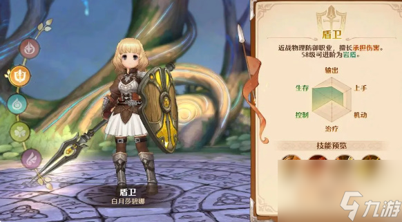 森之国度盾卫怎么玩