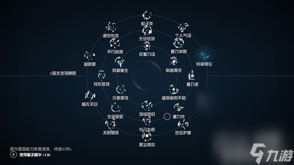 《星空》全能力名称及位置介绍