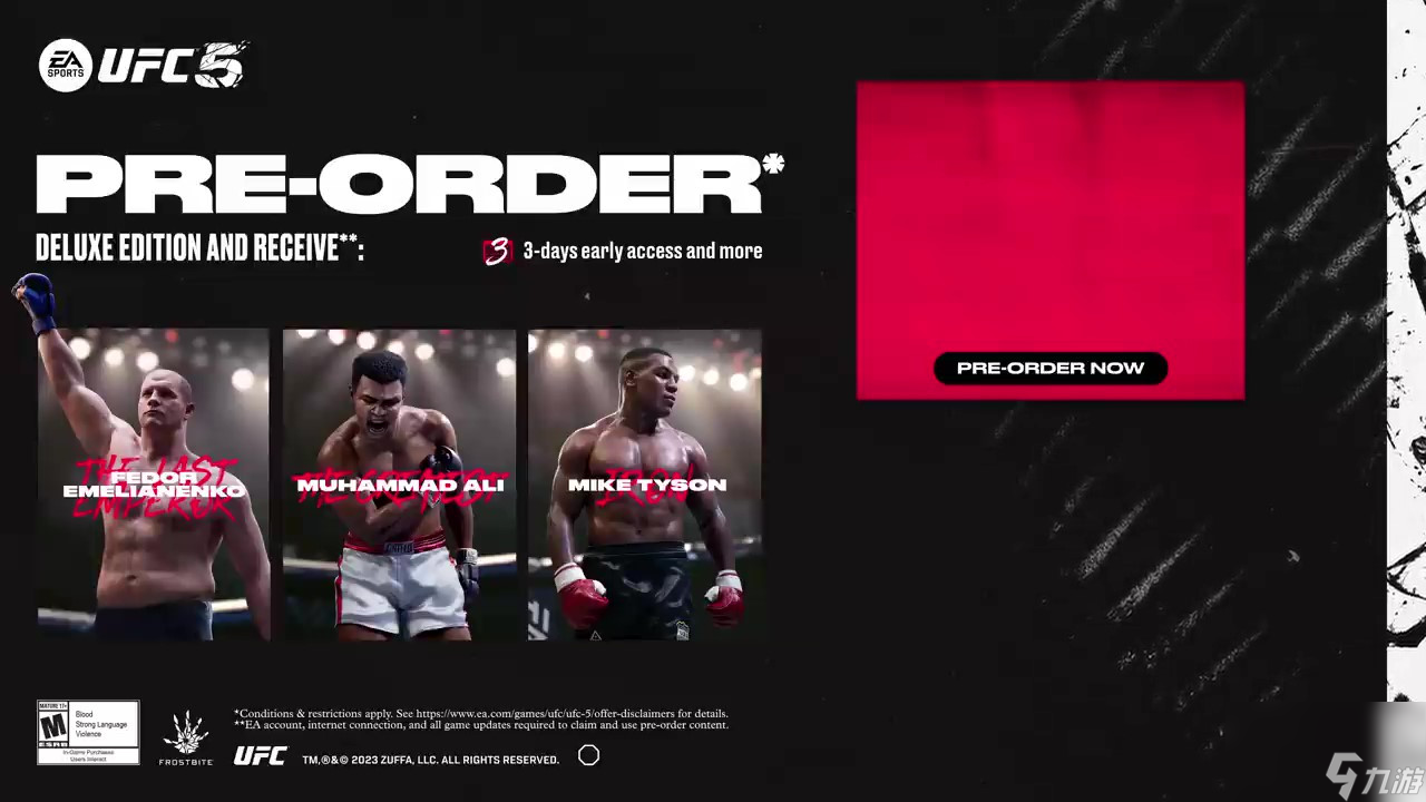 《UFC 5》官方展示预告片 10月26日正式发售