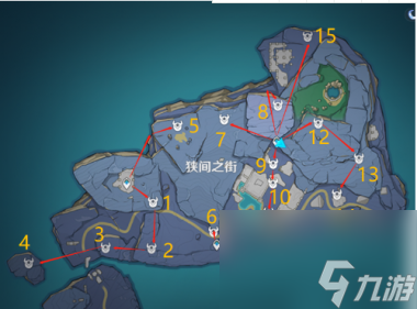 原神狭长之街碎石箱位置在哪？原神攻略分享