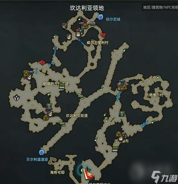 命运方舟贝隆南部隐藏剧情孤独的玛丽位置介绍