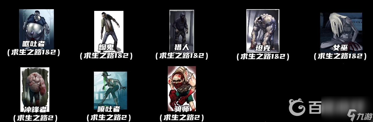 求生之路2丧尸种类有哪些？