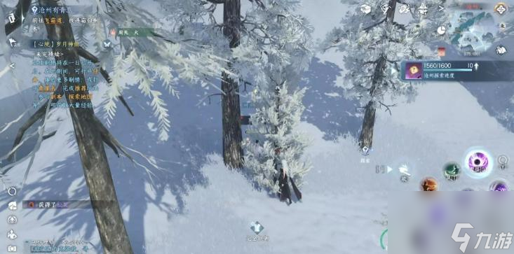 逆水寒沧州松果在哪里