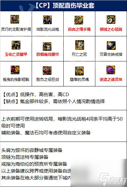 《dnf》110级女鬼剑士全职业装备搭配 女鬼剑士110级全职业装备选择