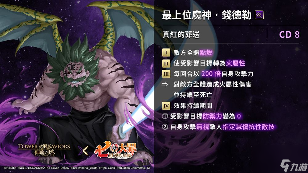 神魔之塔夢魘級魔王錢德勒下周四壓軸登場新石抽系列神魔審判即將降臨