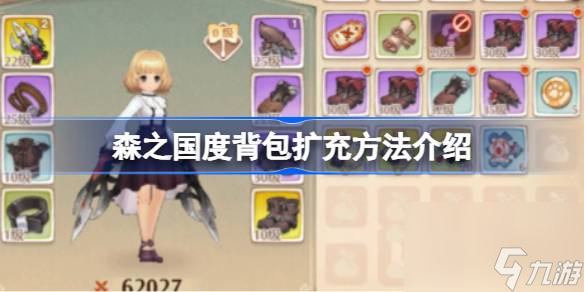 <a id='link_pop' class='keyword-tag' href='https://www.9game.cn/senzhiguodu/'>森之国度</a>背包怎么扩充,森之国度背包扩充方法介绍