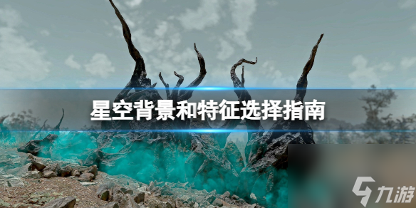 《星空》背景和特征怎么选？背景和特征选择指南