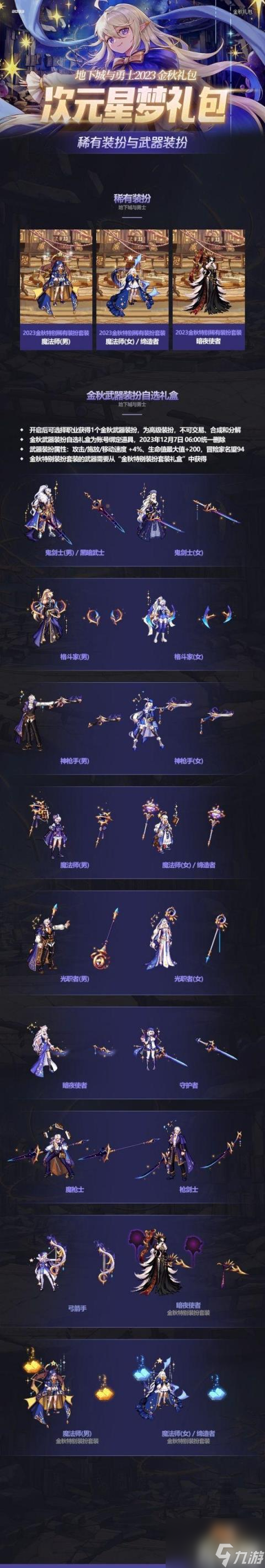 dnf2023國慶節(jié)禮包有哪些（2023國慶節(jié)禮包一覽）