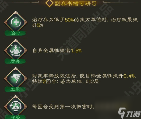 《三国志战棋版》S3其徐如林兵书 其徐如林兵书详解